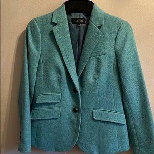 Talbots Women's Vibrant Teal Blazer